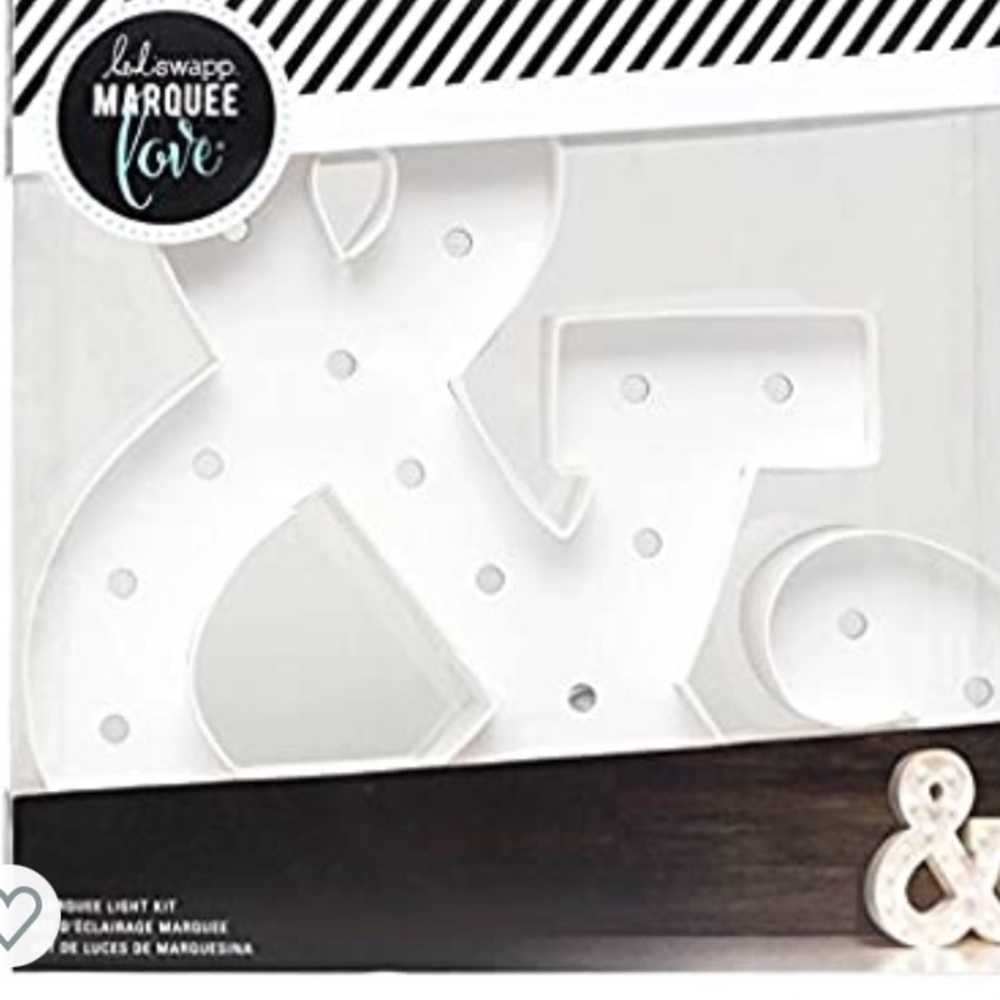 “&” Symbol Marquee Sign